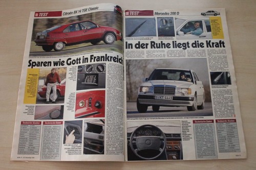 Auto bild 1991 - bild, citroen