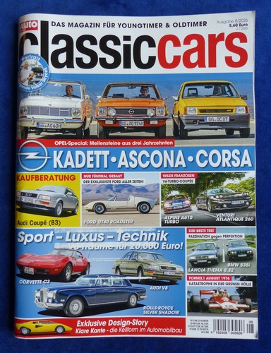 Classic cars heft - classic,