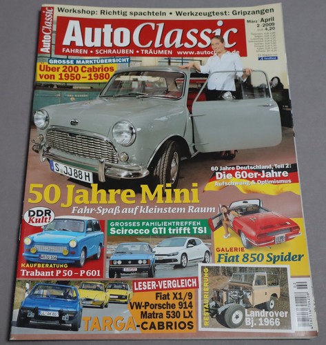 Auto classic 2009 mini - auto,