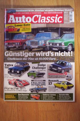 Zeitschrift auto classic 19 - auto, 05/19