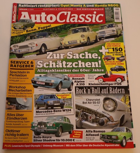 Auto classic 2013 - mercedes, w