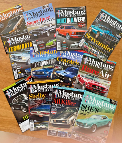 Mustang monthly the - -,